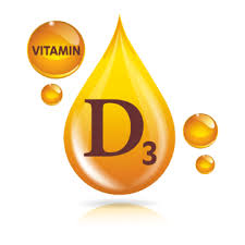 Ilustrasi vitamin D3 dan sinar matahari